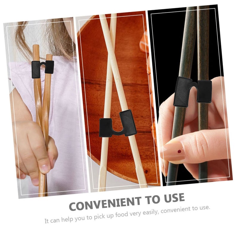 Reusable Chopstick Training Helper Clips For Beginners Easy To Use Home And Restaurant 10Pcs - Image 3