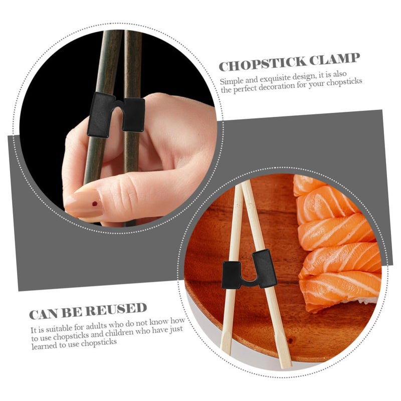 Reusable Chopstick Training Helper Clips For Beginners Easy To Use Home And Restaurant 10Pcs - Image 4