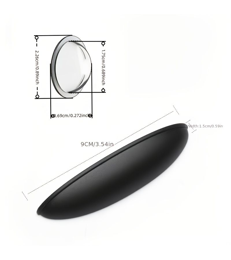 3pcs Panoramic Car Camera Protection Cover Dustproof Scratchproof Hightransparency - Image 2