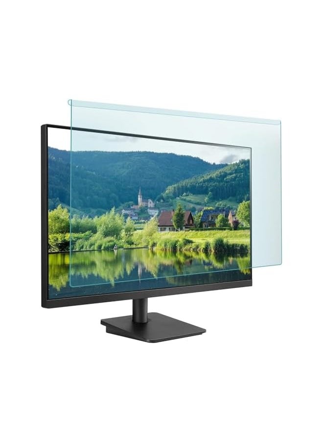 erorex 23-24 inch Blue Light Blocking Screen Protector Panel,Eye Protection Easy Hanging Type Acrylic Blue Light Filter for 23, 23.6, 23.8, 24 inch Diagonal Desktop Computer LED PC Monitor  - Image 1