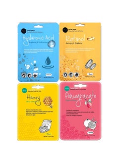 Celavi Cosmetics celavi Face Mask Set Korean Beauty Essence Facial Paper Sheet Mask Korea Skin Care Moisturizing 12 New flavors K-Beauty Skincare 12 masks in a pack Made in Korea  - Image 2