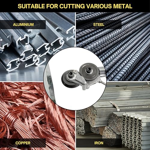 Inditrust Electric Drill Refitting Plate Shears Tool. Metal Cutter Sheet Drill Attachment. Convert Drill for Metal Cutting. Durable Sheet Metal Nibbler. - Image 5