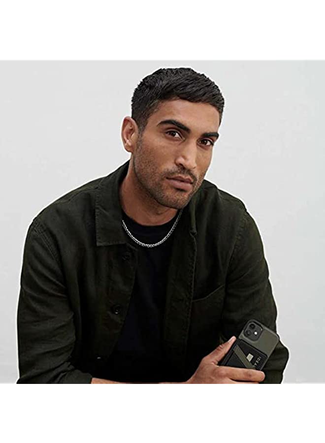 erorex Ideal of Sweden Atelier Mobile Phone Case for iPhone 13, Onyx Black/Khaki - Image 5