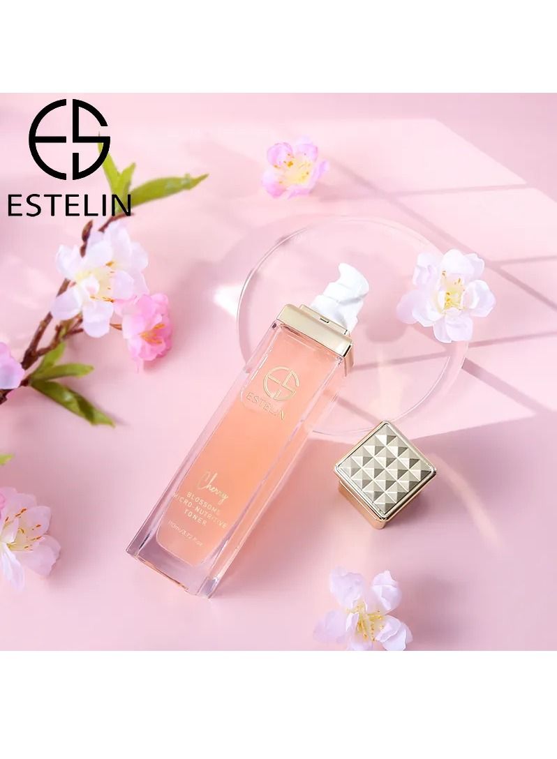 ESTELIN Cherry Blossom Micro Nutritive Toner 110ml  - Image 5