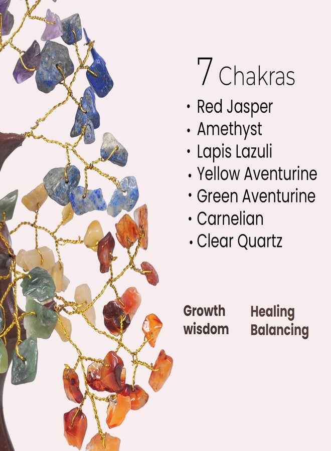 PYOR Chakra Tree, Crystals, Shelf Decor, Spiritual Gifts, Office Decor for Women, Crystal Tree of Life, House Warming Gifts - Image 5