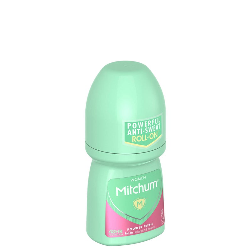 Mitchum Women Antiperspirant Deodorant Roll-On | Powder Fresh | 1.7oz | Pack of 3 - Image 2