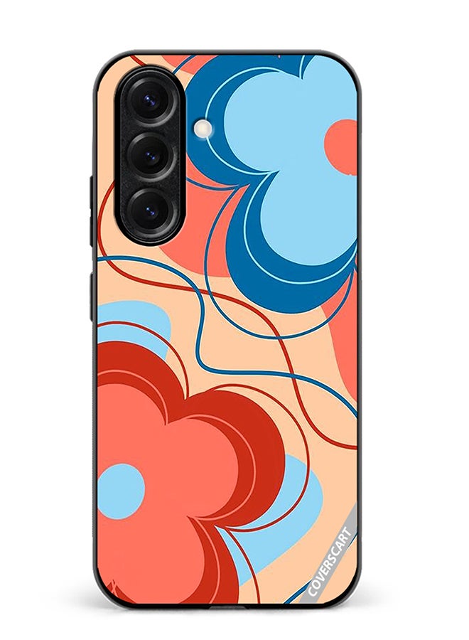 VR CREATIVE Protective Case Cover For Samsung Galaxy A56 Flower Design Multicolour