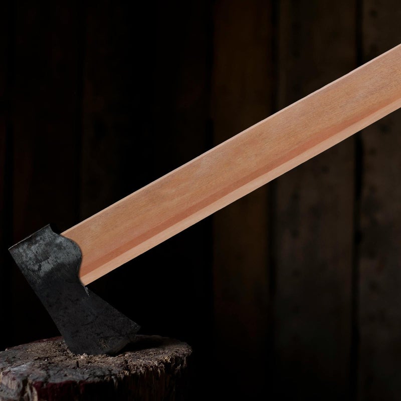 300mm Wooden Axe Handle Replacement Anti Slip Sturdy for Axe Repair Gardening Firewood Splitting - Image 5