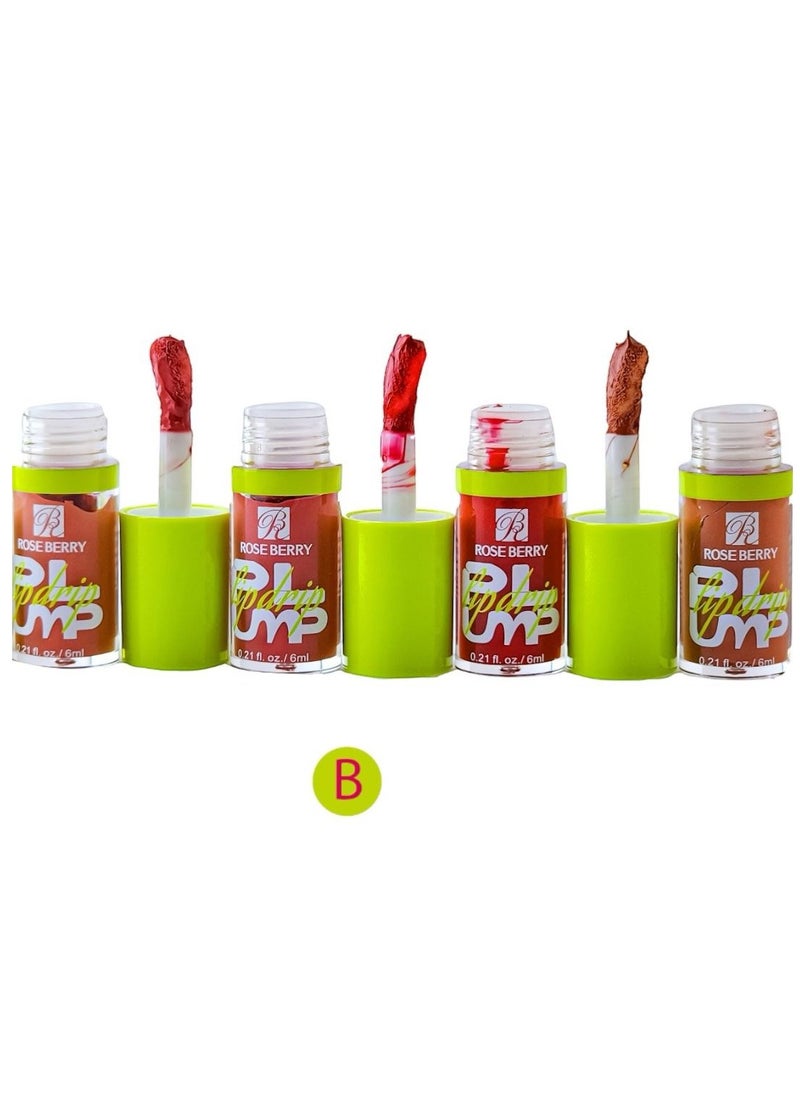 ROSE BERRY 4pcs PLUMP LIPGLOSS  - Image 2