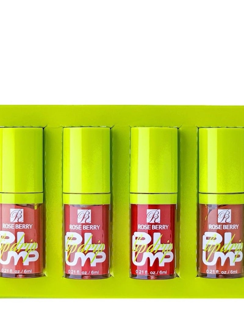 ROSE BERRY 4pcs PLUMP LIPGLOSS - Image 1