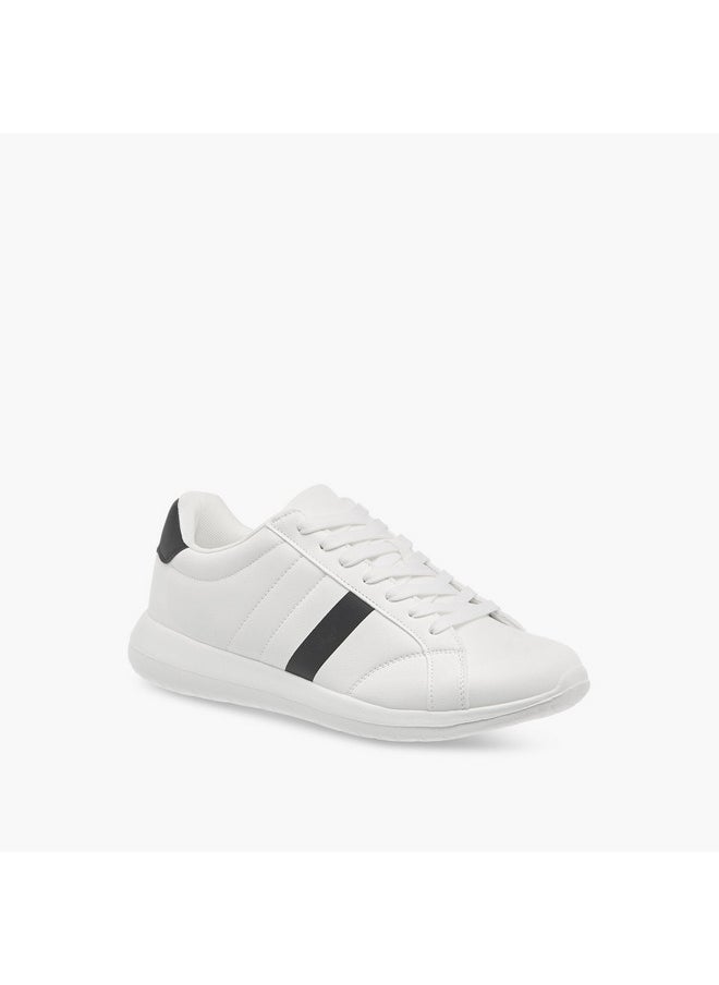 LBL by Shoexpress Men's Stripe Detail Lace-Up Sneakers  - Image 2