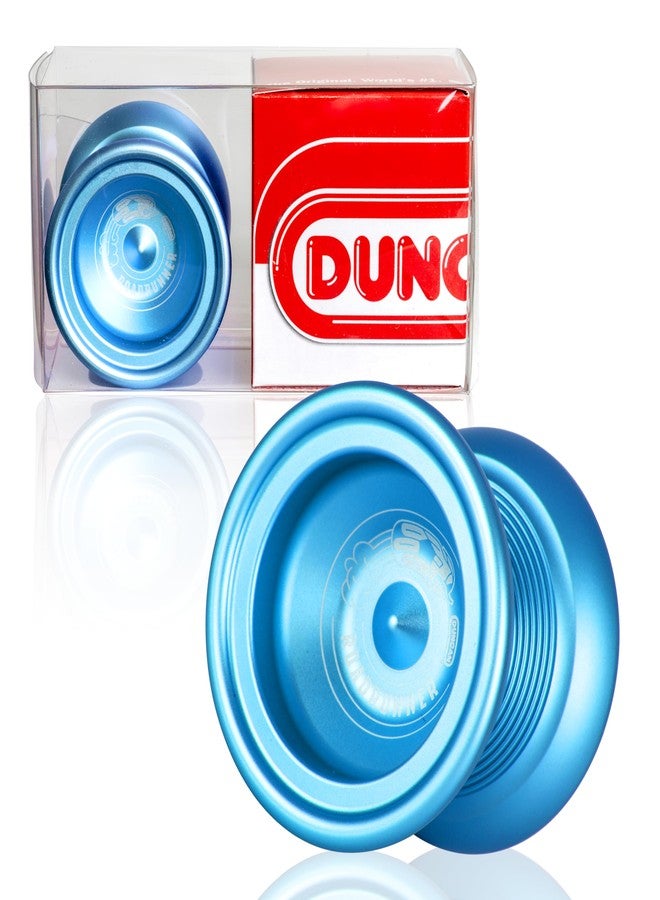 Duncan Toys Roadrunner Yo-Yo, Unresponsive Expert Level Yo-Yo, Concave Bearing and Aluminum Body, Blue - Image 1