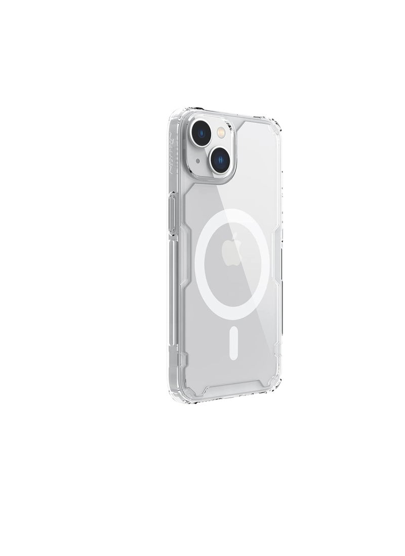 Nillkin - Nillkin Nature TPU Pro Magnetic Case Apple iPhone14 6.1 2022-Clear - Image 1