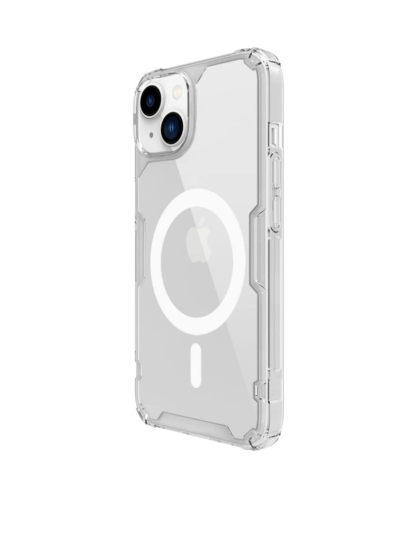 Nillkin - Nillkin Nature TPU Pro Magnetic Case Apple iPhone14 6.1 2022-Clear - Image 1