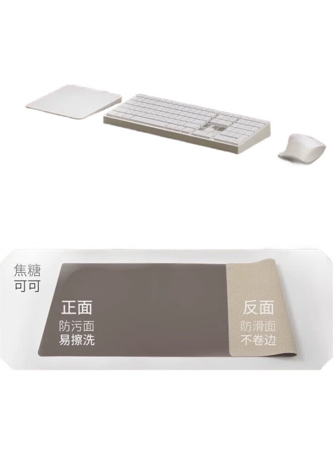 Foojo Stain-Resistant Tablecloth Waterproof And Oil-Proof Office Desk Pad Student Desk Pad Heat-Resistant Dining Table Pad 60*120Cm - Image 1