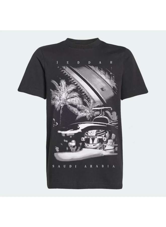 adidas تيشيرت أديداس أسود رجالي XS