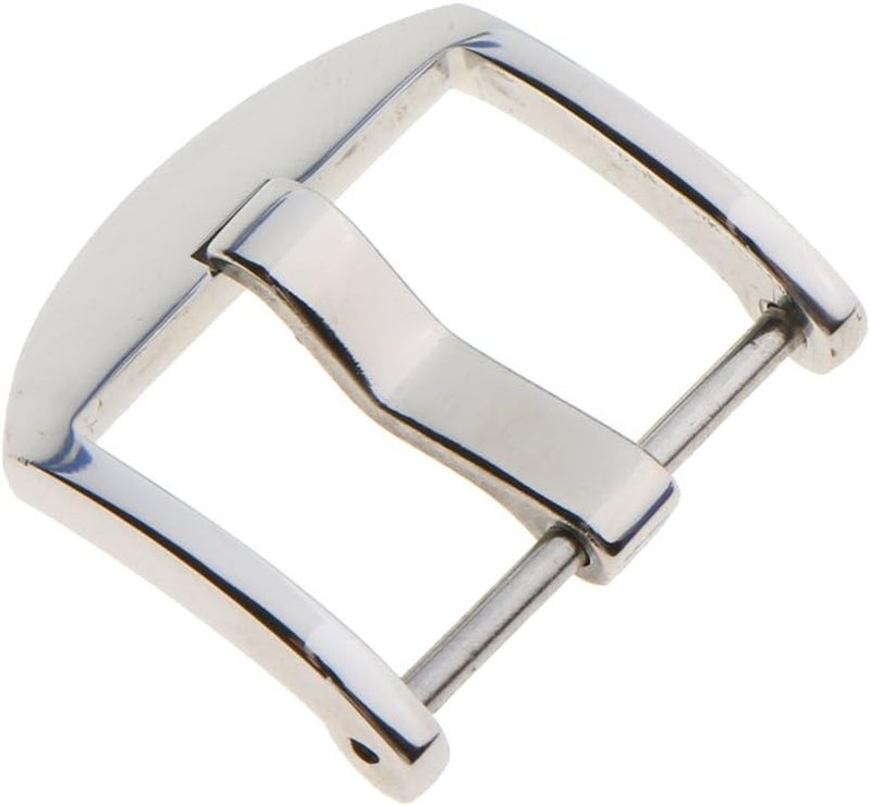 klarako 20mm 22mm Polished Stainless Steel Watch Strap Buckle Pin Parts with Spring Bar klarako22mm - Image 2