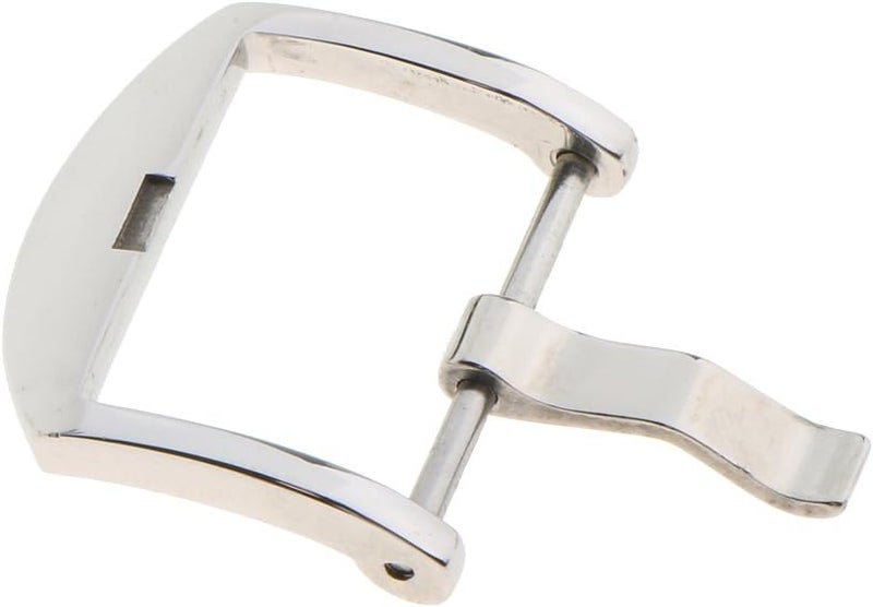 klarako 20mm 22mm Polished Stainless Steel Watch Strap Buckle Pin Parts with Spring Bar klarako22mm - Image 5