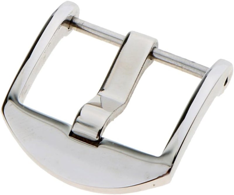 klarako 20mm 22mm Polished Stainless Steel Watch Strap Buckle Pin Parts with Spring Bar klarako22mm - Image 3