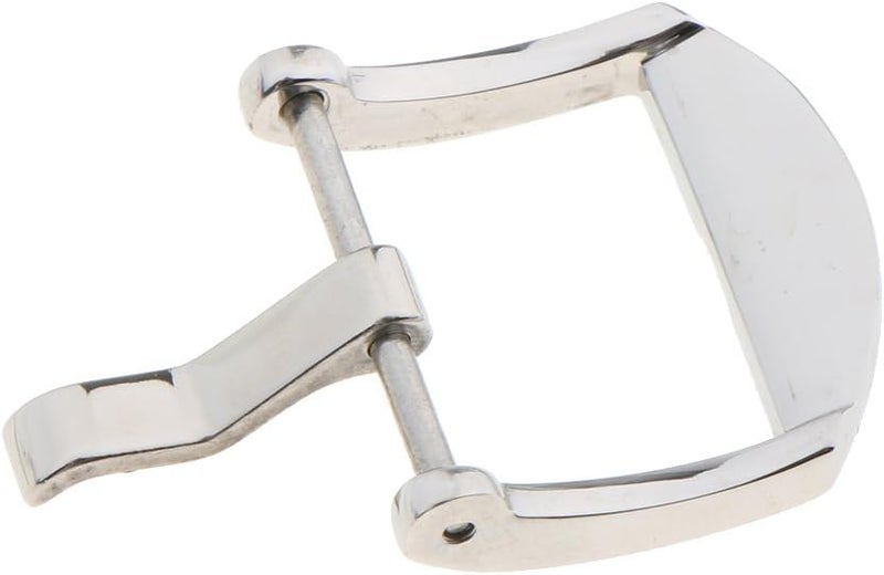 klarako 20mm 22mm Polished Stainless Steel Watch Strap Buckle Pin Parts with Spring Bar klarako22mm - Image 4