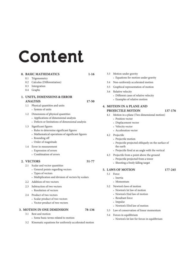 (Old Edition) NEET Objective Physics Volume 1  - Image 4