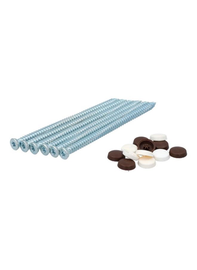 Fischer High Quality FFS Window Frame Fixing Screw Set Multicolor 7.5 x 132mm 532746  - Image 1