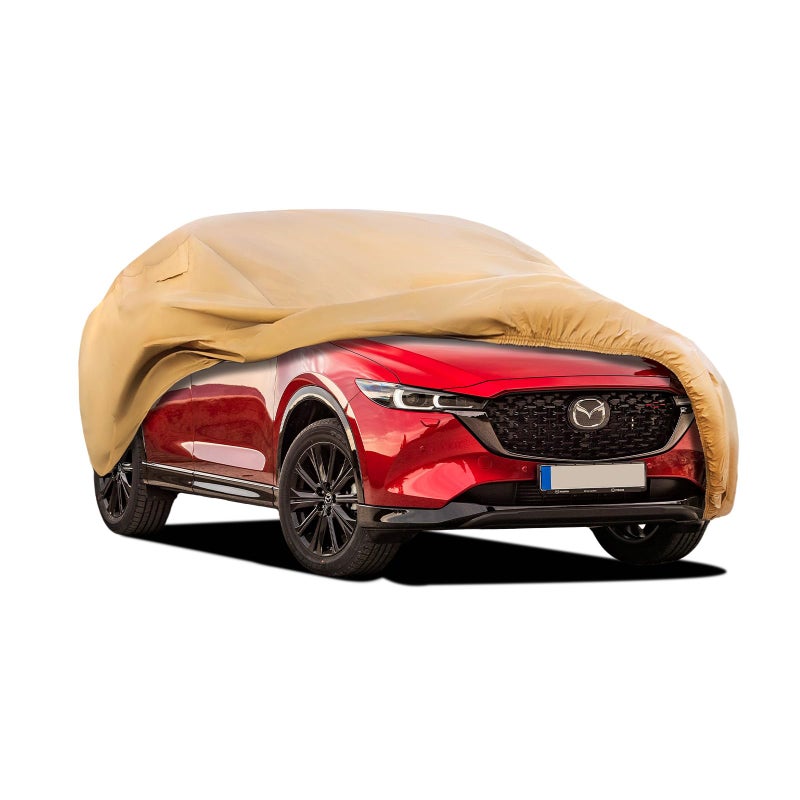 JURMON Heavy Duty Outdoor Car Cover Custom Fit for Mazda CX5Windproof All Weather Waterproof Sun Rain UV Dust Snow Protection Outdoor Car Covers