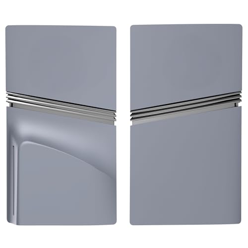 IMOFEE Pro Disc Edition Cover Plates for New PS5 Pro Console, Shell Panels Compatible with New PlayStation 5 Pro Accessories Protective Replacement Faceplate (Grey) - Image 2