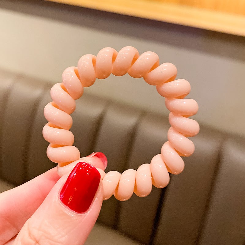 Generic Candy Color Elastic Hair Ties Sweet Korean Style lotus root starch