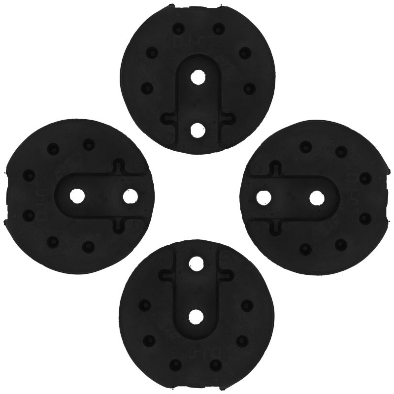 4Pcs Weighted Floor Lamp Base Counterweight in Black Plastic for Enhanced Stability and Rust Resistance - Image 5