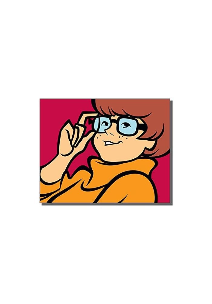 BigWig Prints SCOOBY DOO Kids Wall Art - Set of 5 Adorable Glossy Photos - Scooby - Shaggy - Thelma - Daphne - Fred - Image 4