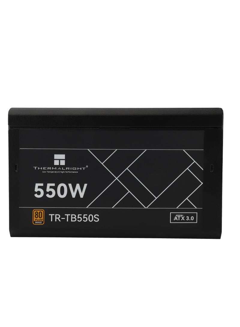 Thermalright TR-TB 550W 80+ Bronze ATX 3.0 Non-Modular Power Supply - Black - Image 2