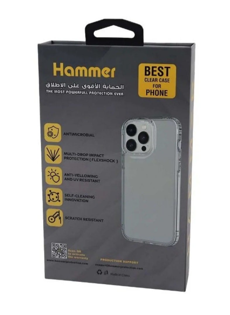 Hammer - HAMMER IPHONE 14 CLEAR COMPLETE TRANSPARENT PACKAGE 14 IN - Image 1