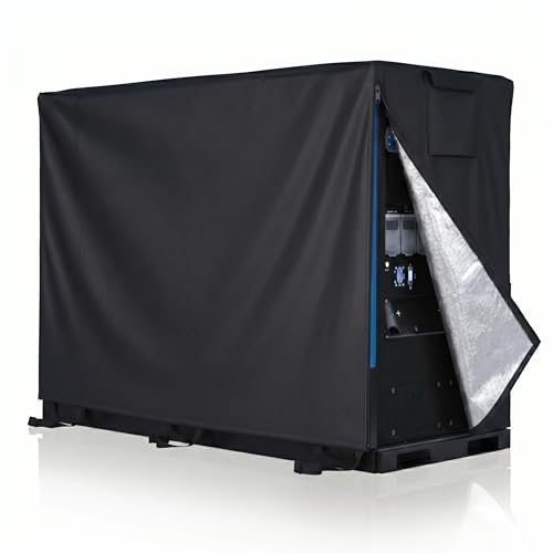 Wulbesin Engine Driven Welder Cover Heavy Duty 1000D Waterproof 63x28x37 Welding Machine Cover with Zipper Breathable Vents Fits Lincoln Miller Hobart 400600 Pro Arc Welders - Image 1