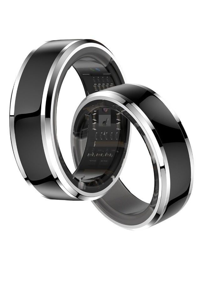 Generic Smart Ring Fitness for Men Women, Health Sleep Heart Rate Oxygen Smart Ring ,IP67 Waterproof Bluetooth Rings Injection Glue CYFIT Sports Smart Ring  - Image 1