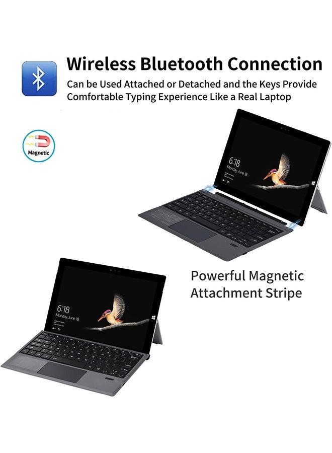 TUNKE Arabic Bluetooth Keyboard with Large Touchpad for Surface Pro 3/4/5/6/7, Wireless - Image 3