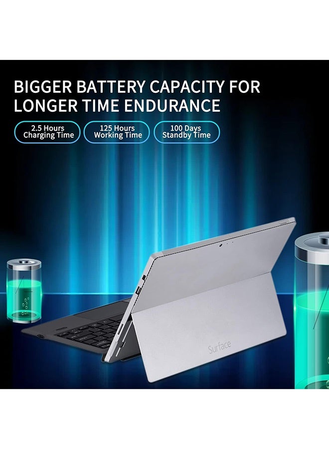 TUNKE Arabic Bluetooth Keyboard with Large Touchpad for Surface Pro 3/4/5/6/7, Wireless - Image 4