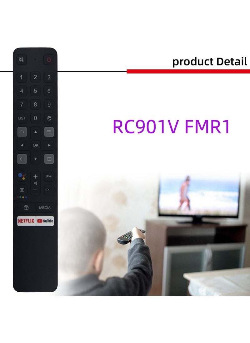 Tcl Remote Control For Smart TV RC901V Remote Control RC901V Fmr1 Fmr5 Fmr7 Fmrd Mute (RC901V Fmr1) (From Abroad) - pzsku/ZD13B04D0BF248DB300BCZ/45/_/1728046955/504a92f4-3dcc-462d-9e67-58a9cc922365