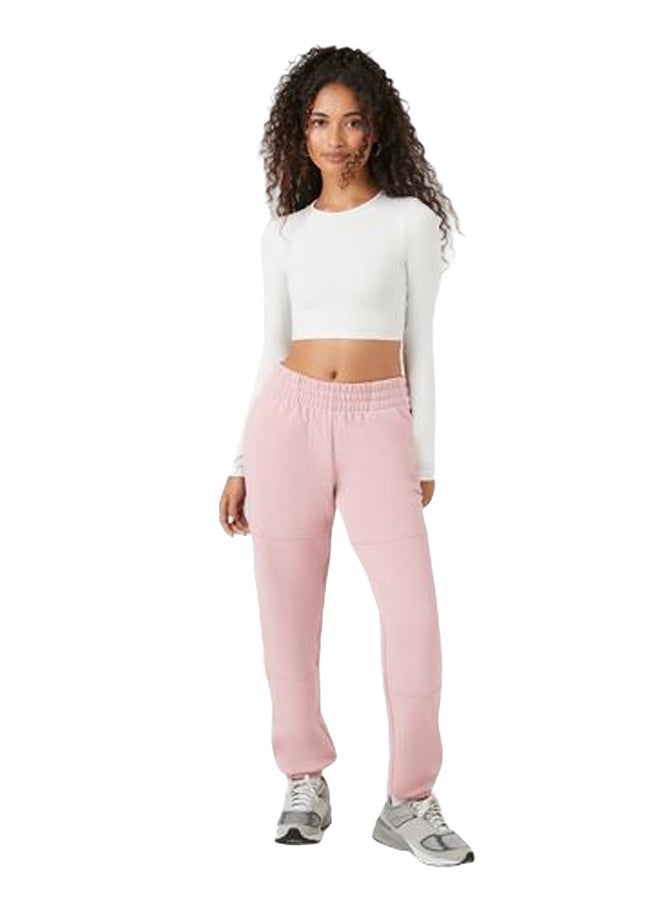 FOREVER 21 Cuffed Fleece Joggers - Image 1