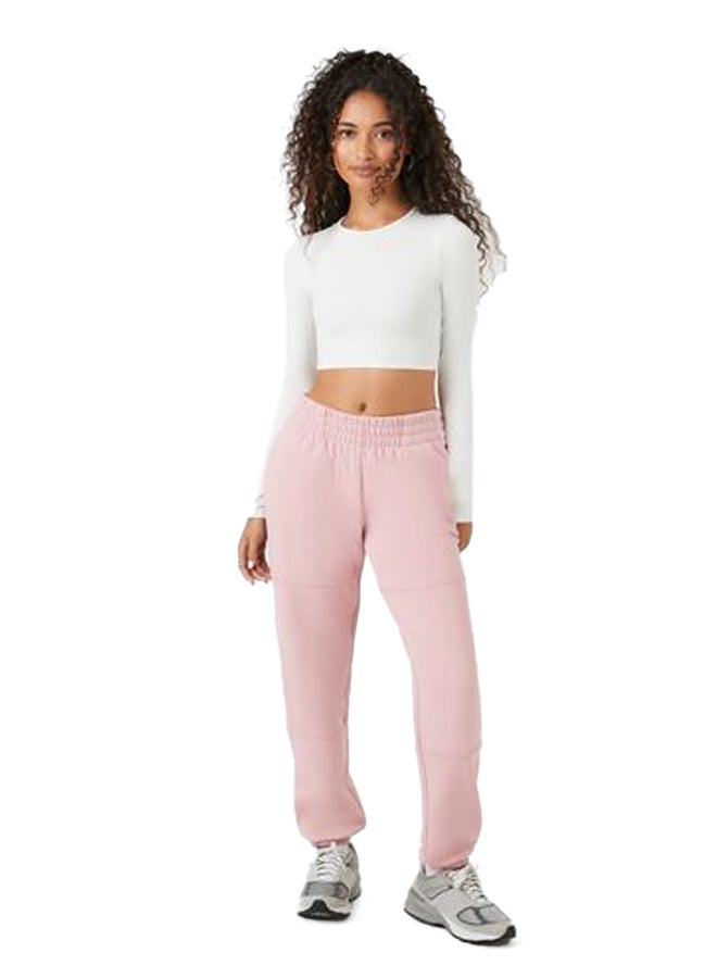 FOREVER 21 Cuffed Fleece Joggers - Image 2
