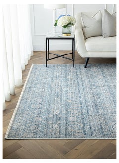KNOT HOME Alexander Azure 350 x 250 cm Carpet Knot Home Designer Rug for Bedroom Living Dining Room Office Soft Non-slip Area Textile Decor  - Image 1