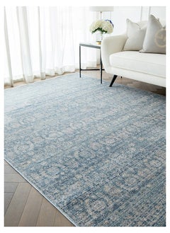 KNOT HOME Alexander Azure 350 x 250 cm Carpet Knot Home Designer Rug for Bedroom Living Dining Room Office Soft Non-slip Area Textile Decor  - Image 2