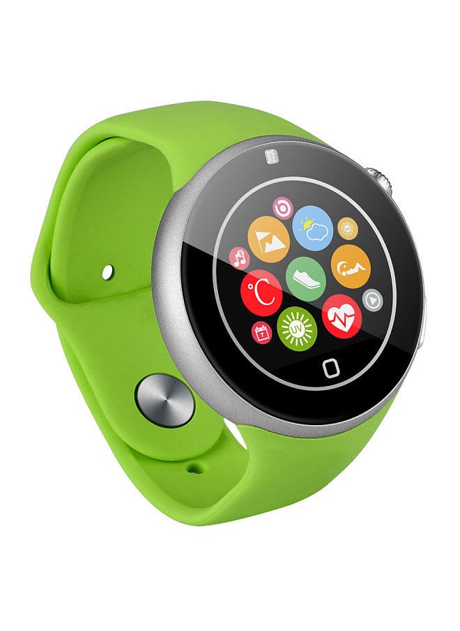 AiWatch - C5 Smart Watch Phone 2G GSM Bluetooth 4.0 1.22" TFT Screen 64MB RAM 128MB ROM for IOS 7.0 Android 4.4 green - Image 1