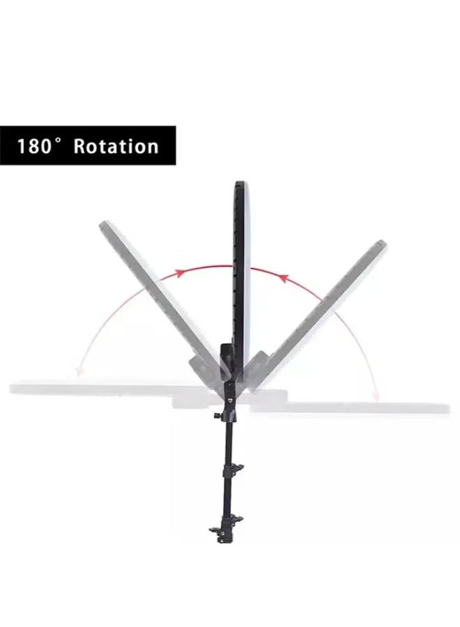 PLOKAMA Soft LED Ring Light 22 inch with Tripod Stand & Phone Holder – Dimmable 10” Ring Light for Makeup, Selfies, YouTube, TikTok, Zoom, Video Recording, Live Streaming – 3 Light Modes, USB Powered - Image 2