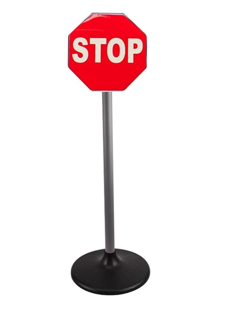 UKR 70 cm Traffic Signs Set – 5-Piece Pretend Play Road Signs for Kids | Educational Learning Toys for Boys | Ideal for Car Playsets & Traffic Activities - Image 5