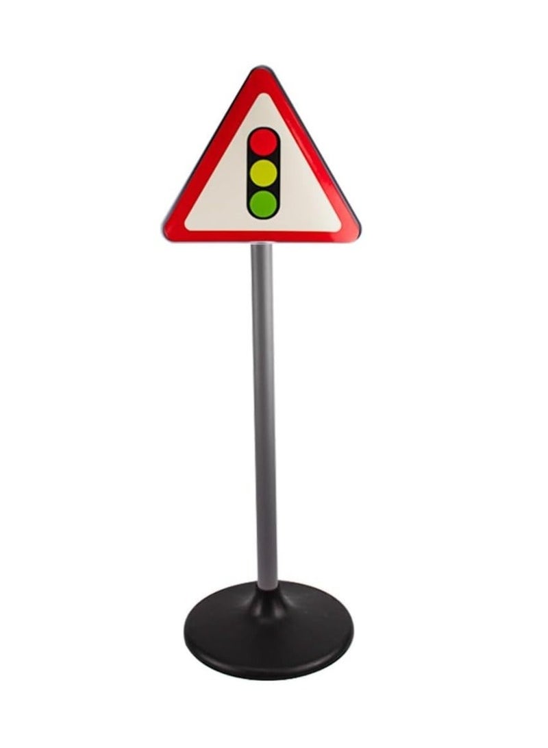 UKR 70 cm Traffic Signs Set – 5-Piece Pretend Play Road Signs for Kids | Educational Learning Toys for Boys | Ideal for Car Playsets & Traffic Activities - Image 4