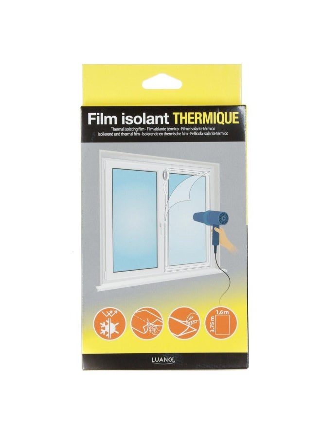 Thermal Isolating Window Film Clear 3.75 x 1.6 m 844502