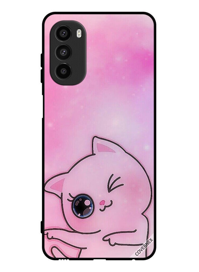 Covernex Protective Case Cover For Motorola Moto G52 Go This Way Kitten - Image 1