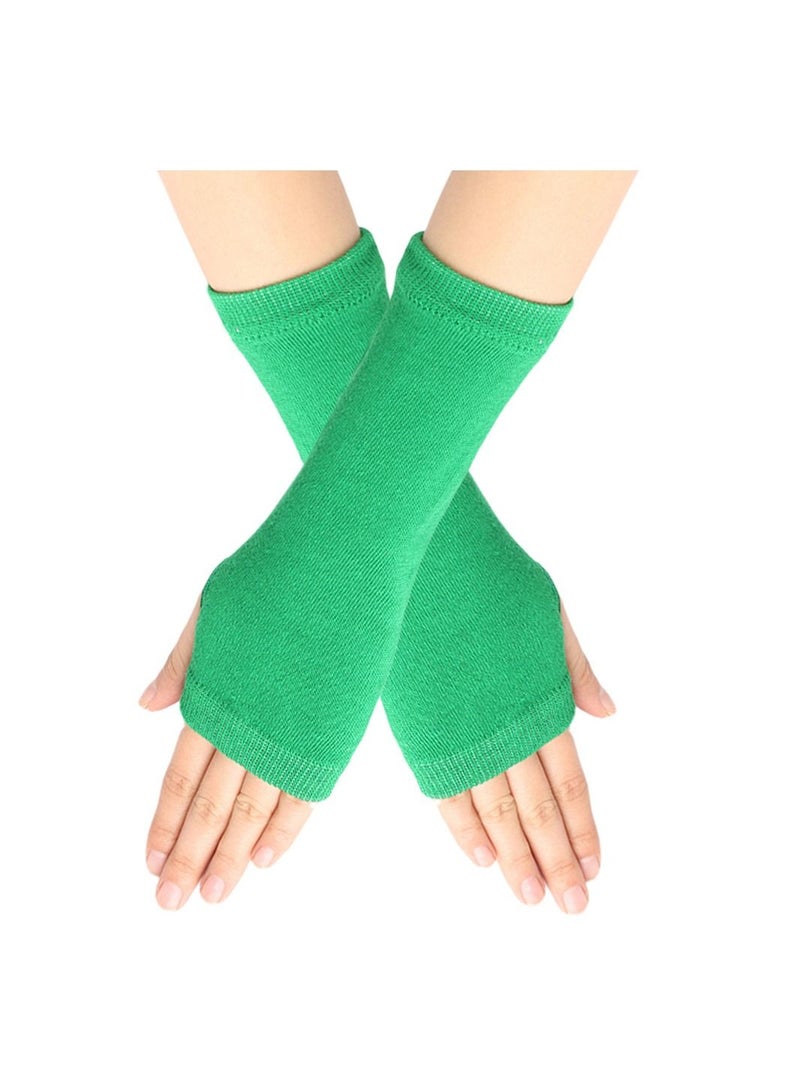 Loquat Fingerless Cotton Gloves Sleeves